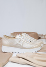 Sneakersy Damskie EMMA Beżowe 9595-2303