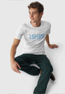 Koszulka Męska 4F T-shirt Biały Logo
