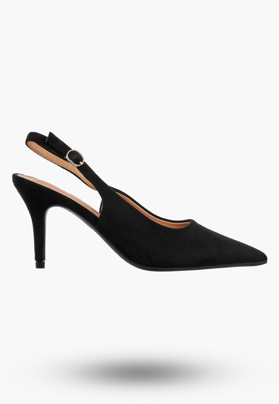 Szpilki Damskie Klasyczne Eleganckie Buty Na Obcasie Czarne