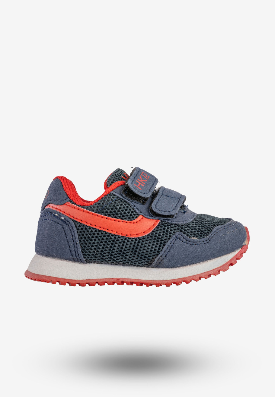 Sneakersy Dziecięce Na Rzepy Buty Sportowe Granatowe HKR 1A-SA84604A
