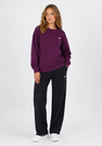Bluza Damska 4F Bez Kaptura Sportowa Regular Casual Dresowa Burgundowa 4FWSS26TSWSF2204