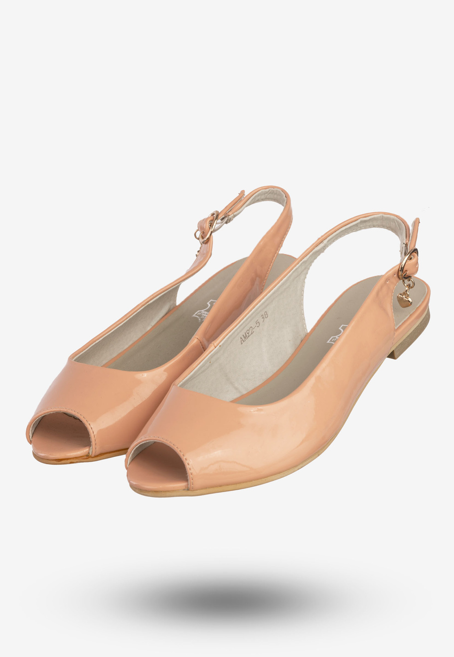 Sandały Damskie Ekoskóra Buty Eleganckie Jezzi Różowe AM22-5