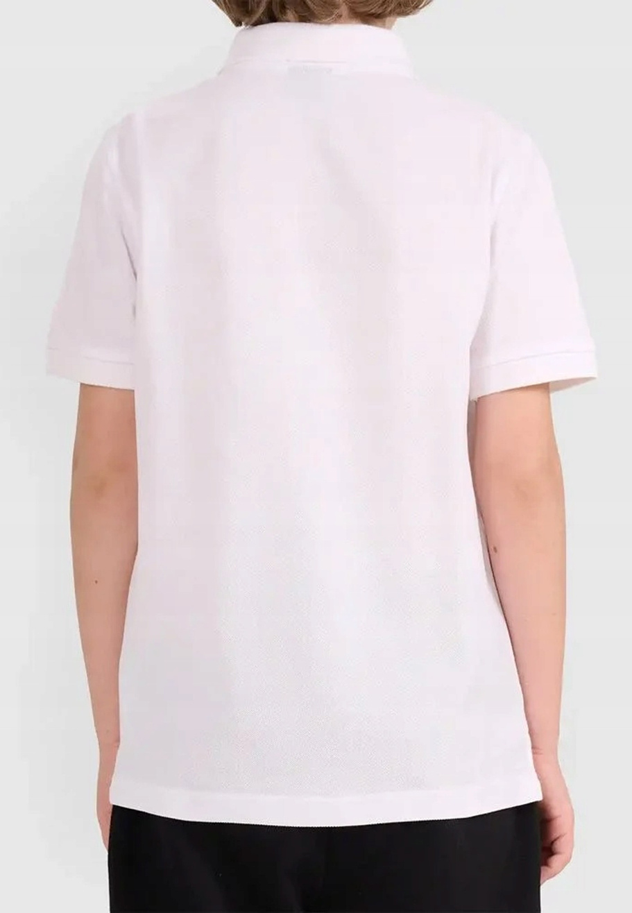 Koszulka Chłopięca 4F T-shirt Polo Z Kołnierzem Biały 4FJWSS26TPTSM662