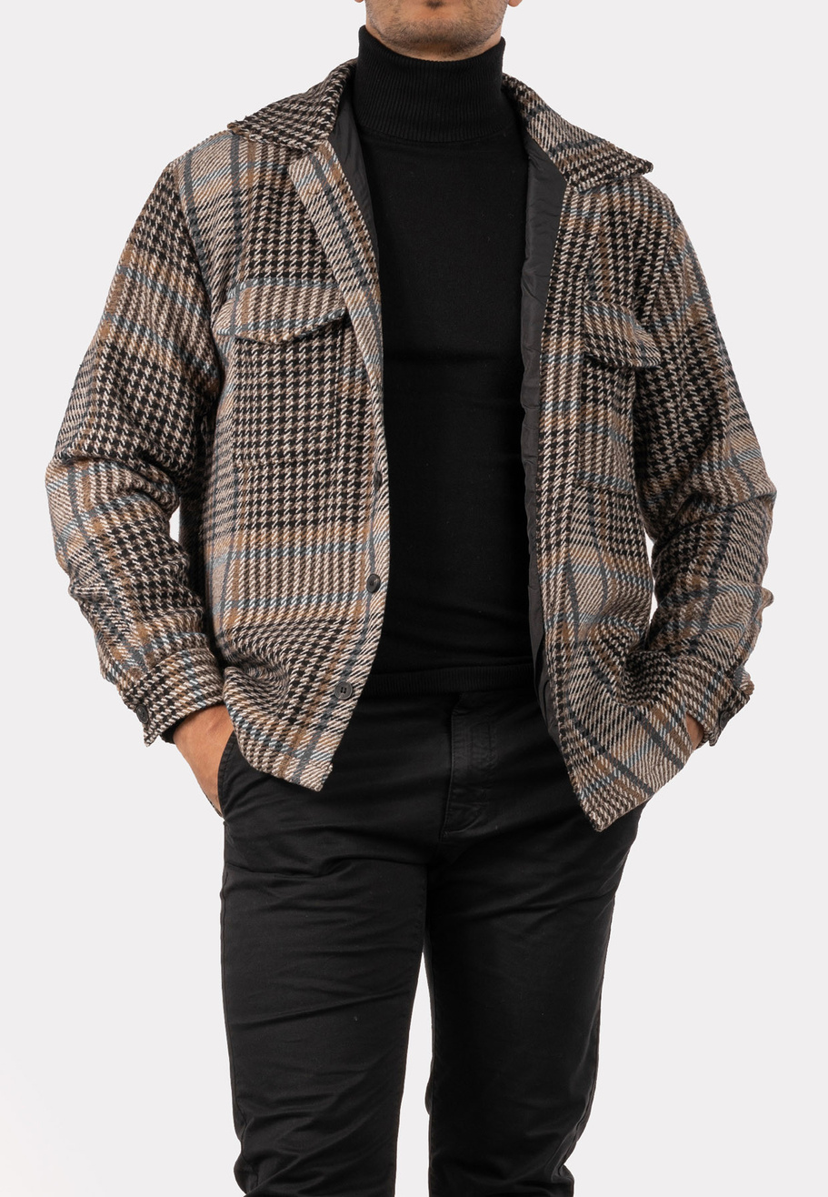 Kurtka Męska Bluza rozpinana OVERSIZE z kołnierzem K-9-2024