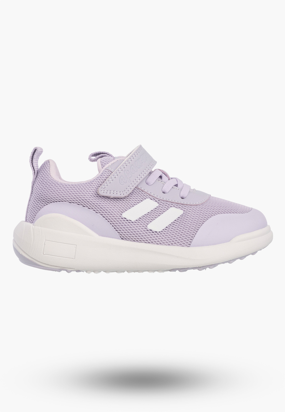 Sneakersy Dziecięce Buty Na Rzepy Sportowe Lekkie Fioletowe Apawwa N5057P
