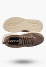 Buty Sportowe Uniseks LOTTO Sneakersy Lekkie Casual SOBRIO Brązowe