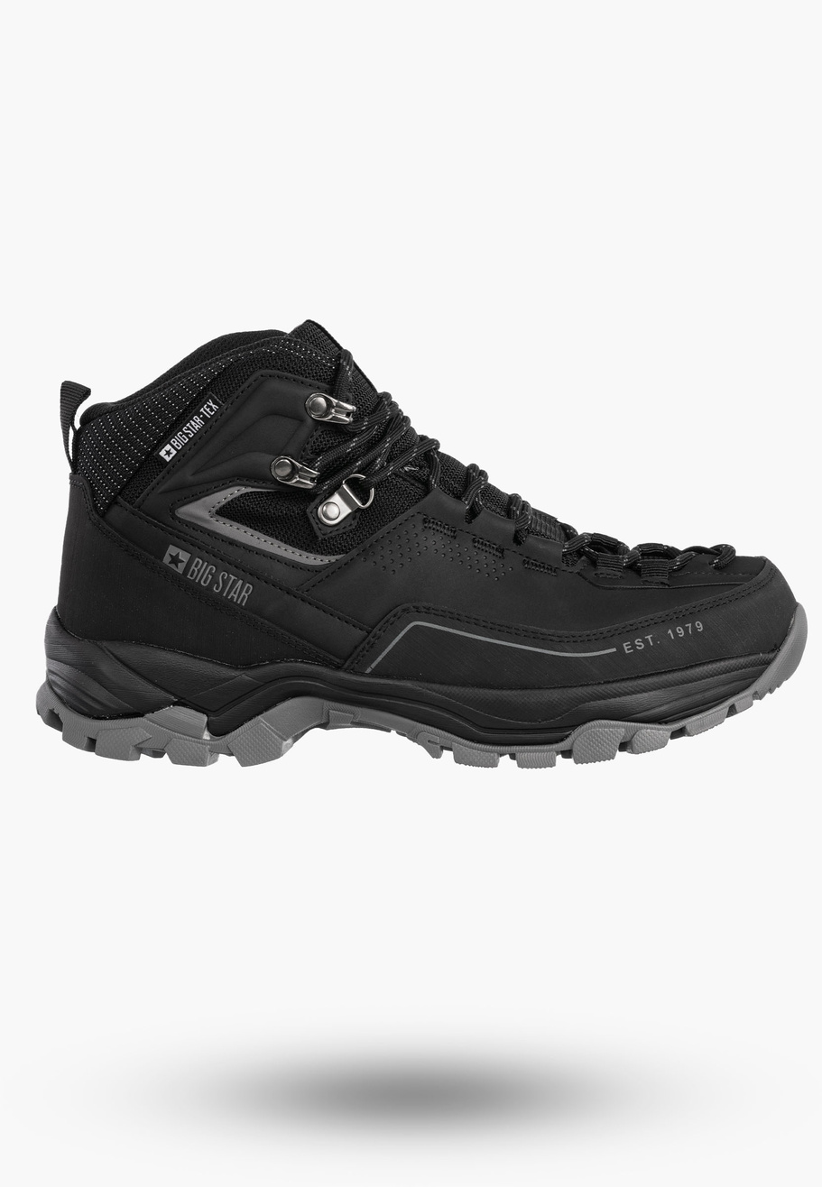 Buty Męskie BIG STAR Wysokie WODOODPORNE Zimowe Trapery OO174341