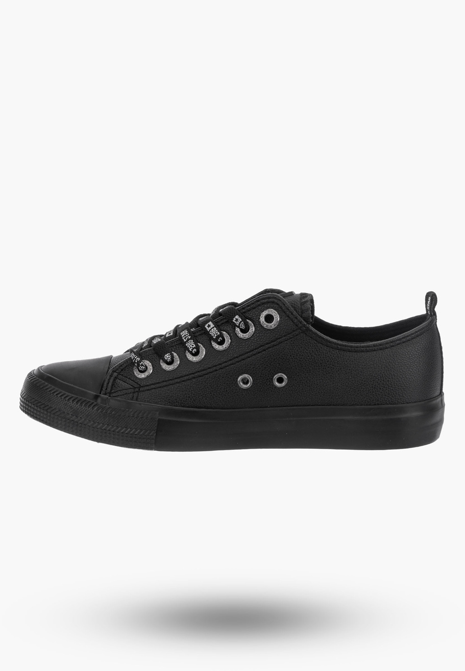 Trampki Damskie Big Star Czarne niskie KK274106