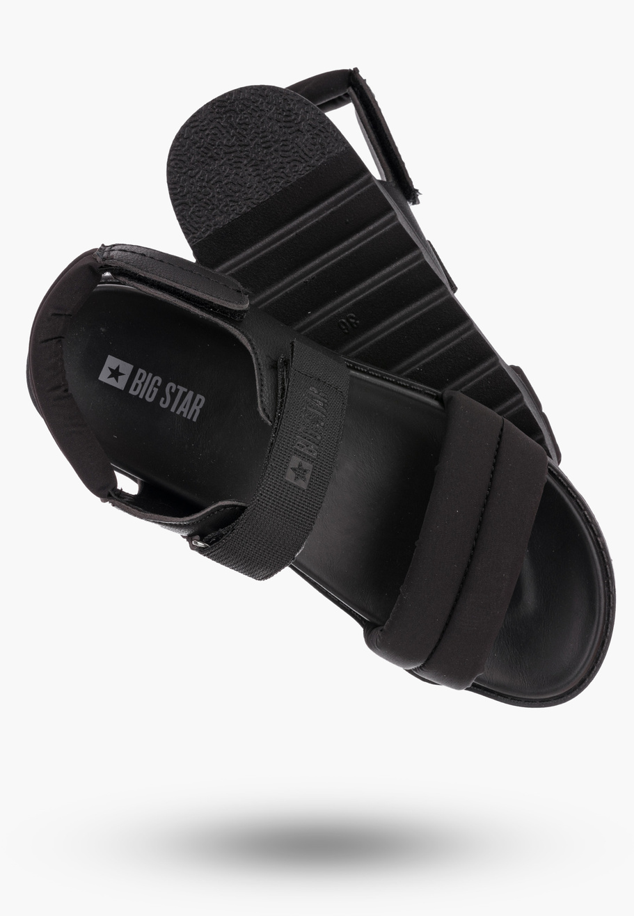 Sandały Big Star Czarne Buty Damskie NN274750