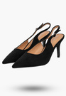 Szpilki Damskie Klasyczne Eleganckie Buty Na Obcasie Czarne