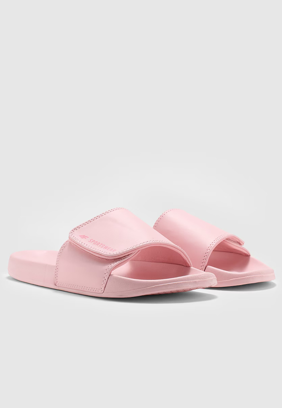 Klapki Damskie 4F Buty Letnie Plażowe Basenowe Różowe 4FMM00FFLIF031A
