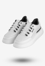 Sneakersy Męskie Buty Sportowe BIG STAR Białe OO174305