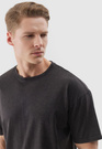 Koszulka Męska 4F T-shirt Sportowy Regular Czarny 4FWSS24TTSHM1316