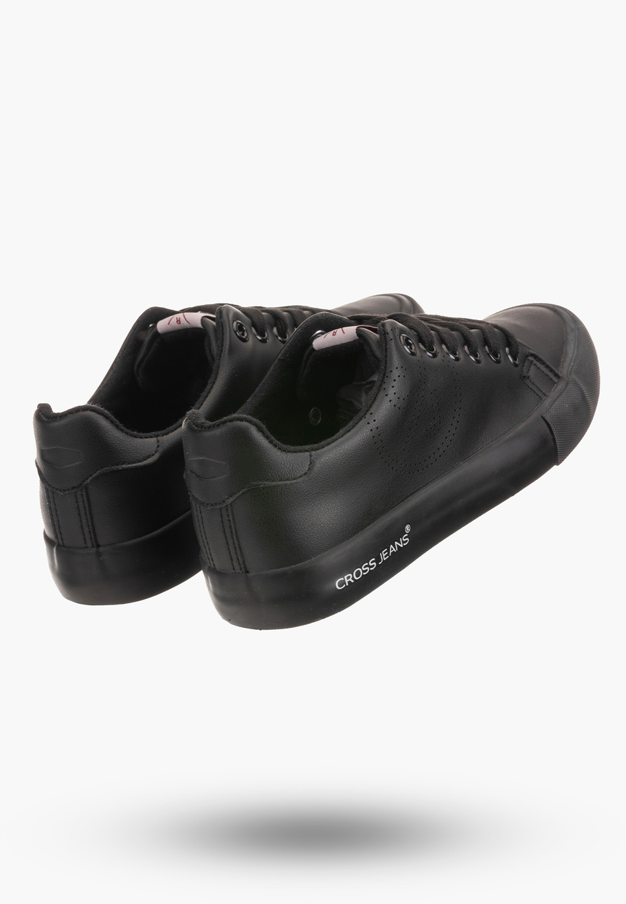 Buty Damskie Cross Jeans Czarne Trampki JJ2R4054C