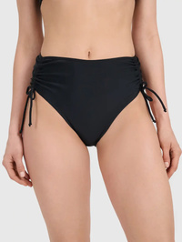 Bikini Dół Damskie 4F Strój Kąpielowy Filtr UV Wysoki Stan Czarny 4FWSS26UBKBF089