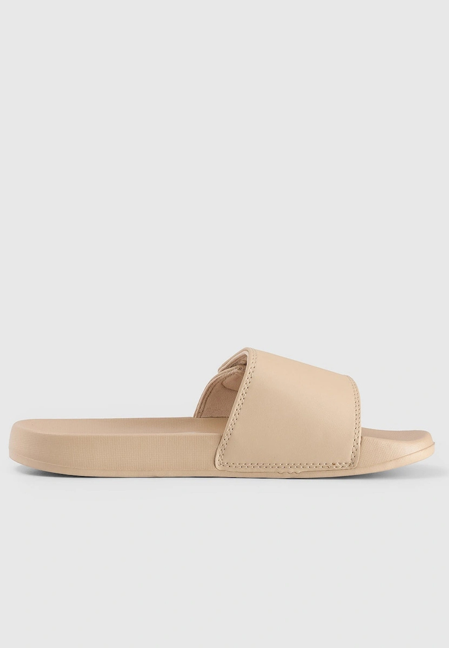 Klapki Damskie 4F Buty Letnie Plażowe Basenowe Beżowe 4FMM00FFLIF031A