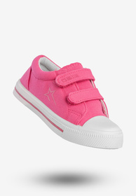 Trampki Dziecięce BIG STAR Buty Na Rzepy Różowe NN374113