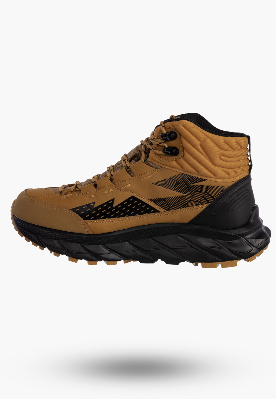 Buty Męskie BIG STAR Wysokie WODOODPORNE Camel Trapery OO174346