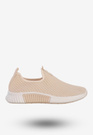 Sneakersy Damskie Wsuwane Buty Sportowe Beżowe Funui QH515-8