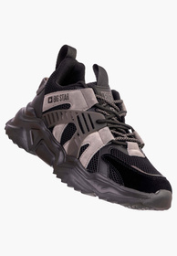 Sneakersy Męskie Big Star Czarne KK174054