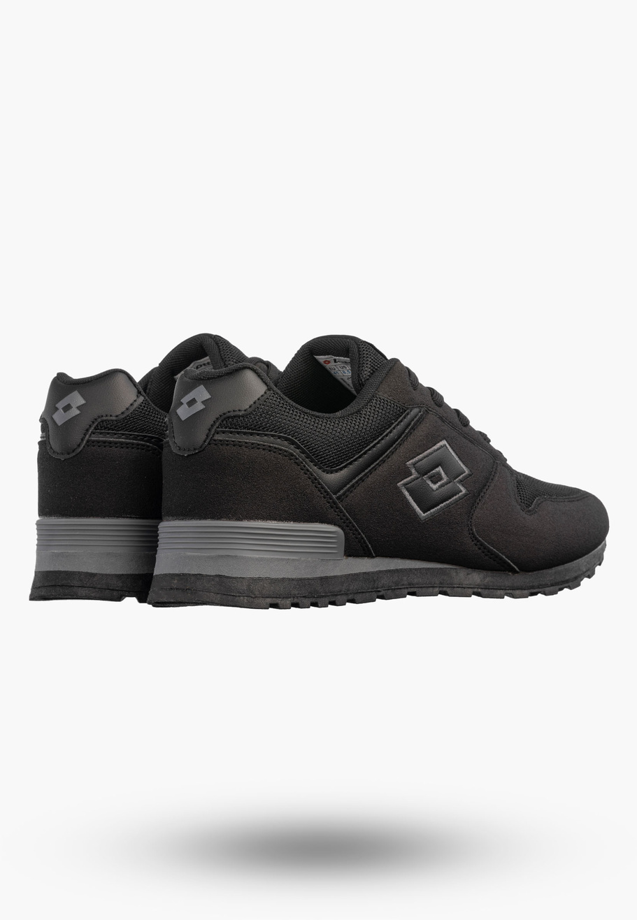 Sneakersy Uniseks Męskie LOTTO Buty Sportowe Miejskie Casual EPICAN Czarne