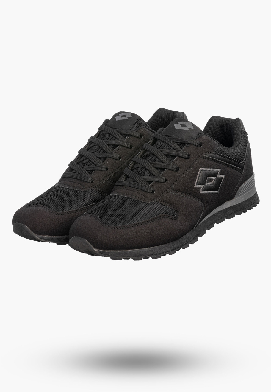 Sneakersy Uniseks Męskie LOTTO Buty Sportowe Miejskie Casual EPICAN Czarne