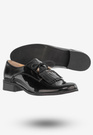 Półbuty Damskie Skórzane Buty Eleganckie eSKa Czarne 1306