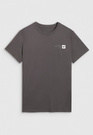 Koszulka Męska 4F T-shirt Z Nadrukiem Regular Szara 4FWAW25TTSHM3131