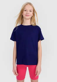 Koszulka Dziewczęca 4F T-shirt Granatowa 4FJWMM00TTSHF2332