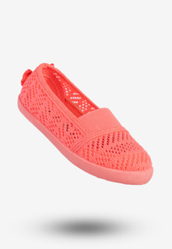 Trampki Dziewczęce Wsuwane Półbuty Neonowe Buty Różowe Bella Paris CB-S159-11