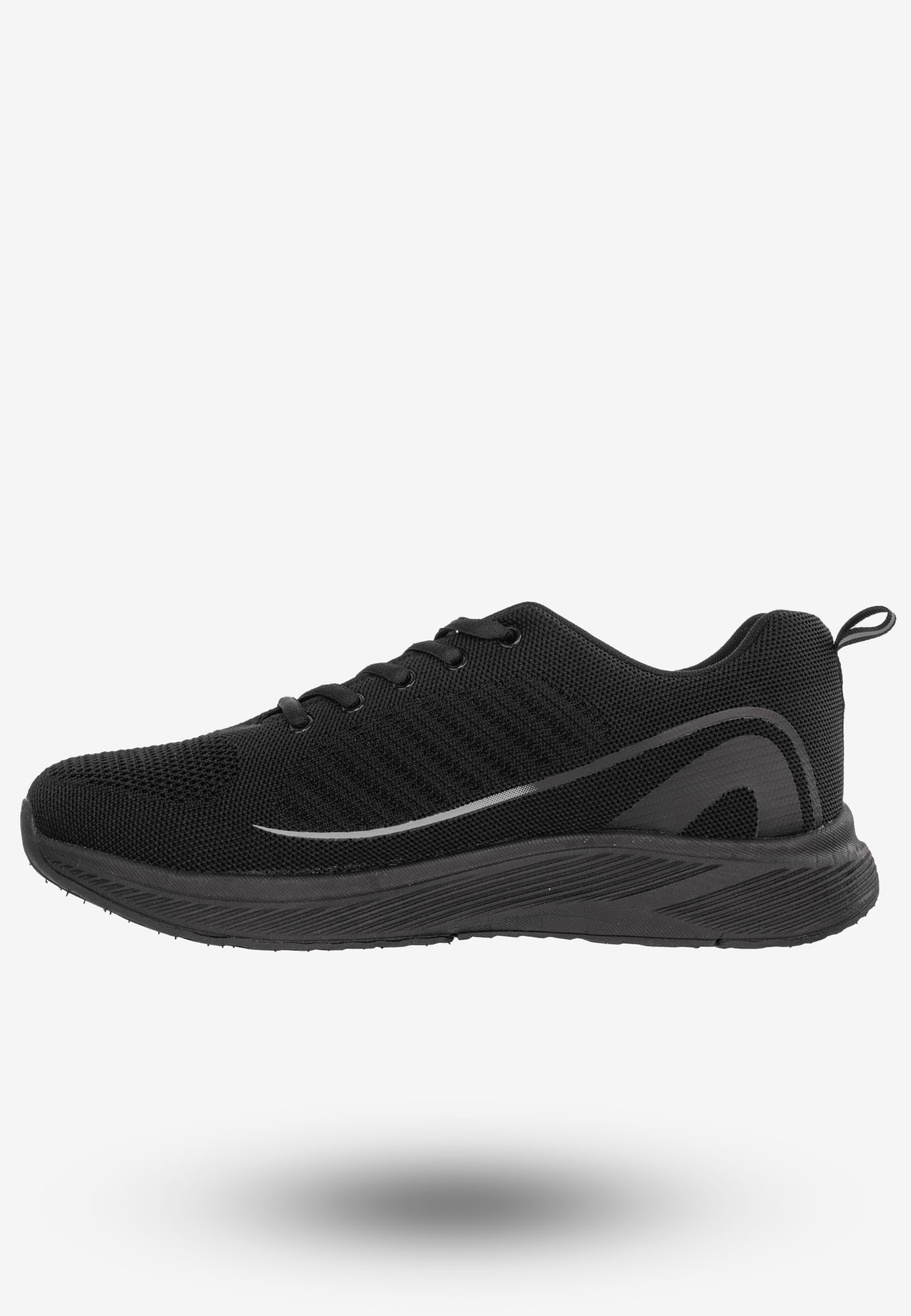 Sneakersy Męskie Buty Sportowe Do Biegania Czarne DK S6010