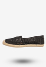 Espadryle Damskie Buty Półbuty N.E.W.S. Czarne 8TX02-0233