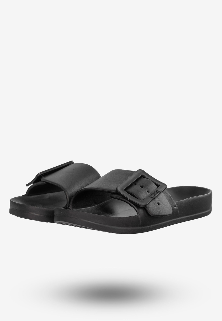 Klapki Damskie Buty BIG STAR Czarne FF274A389