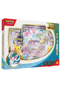 Pokémon TCG 30th Celebration Sylveon ex Box 4 boostery karta promo Jumbo 2026