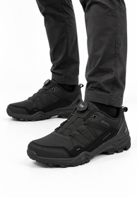 Trekkingowe Buty Męskie DK Softshell Outdoor Sportowe Terenowe Czarne