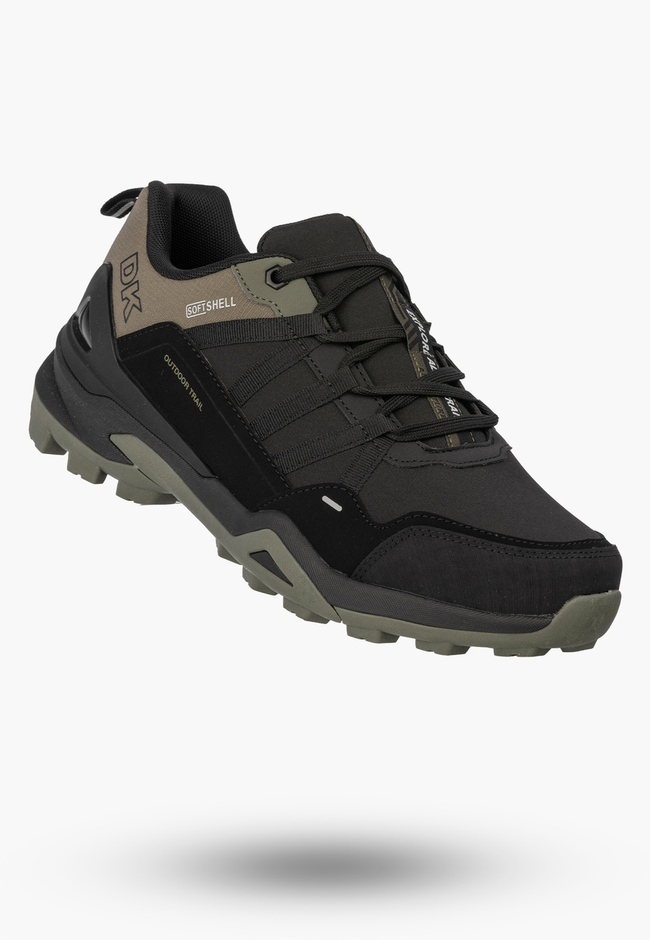 Buty Trekkingowe Męskie DK Softshell Outdoor Sportowe Khaki VB17920