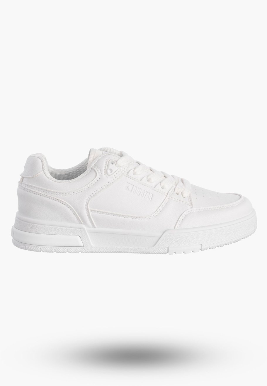 Sneakersy Damskie BIG STAR Buty Sportowe Białe Eko Skóra OO274A549