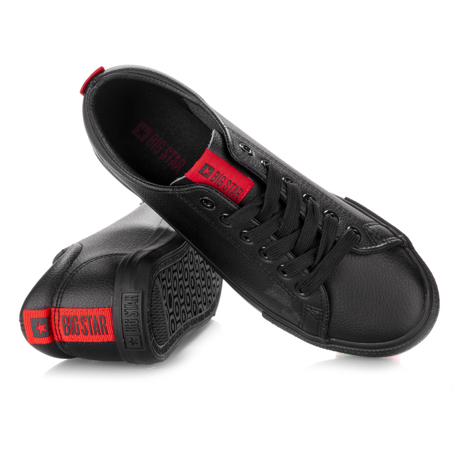 Trampki Damskie Big Star Czarne DD274687