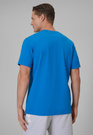 Koszulka Męska 4F Sportowa Bawełniana T-Shirt Regular Niebieski 4FWSS26TTSHM2667