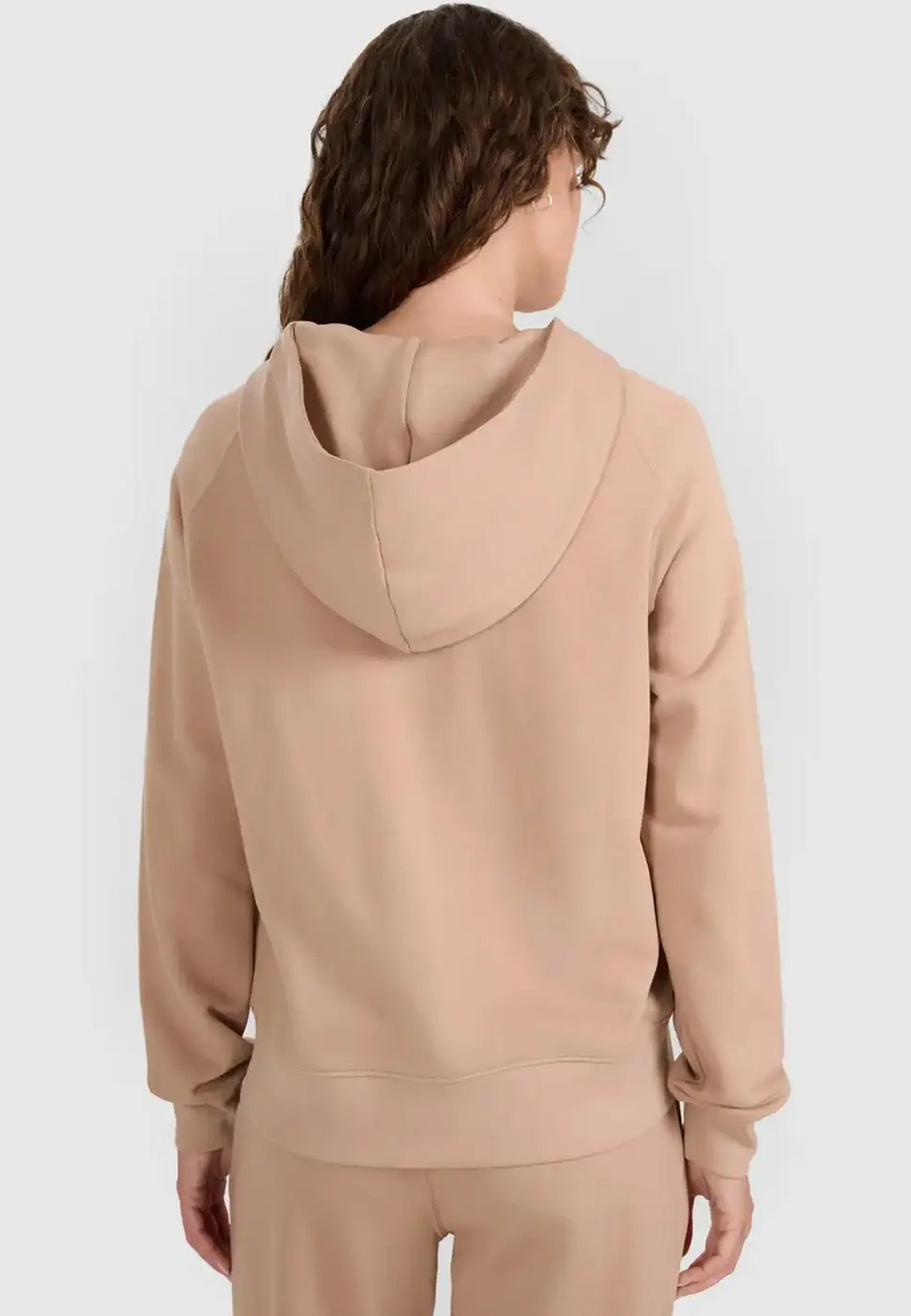 Bluza Damska 4F Dresowa Sportowa Rozpinana Beżowa 4FWAW25TSWSF1977