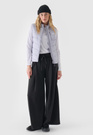 Kurtka Damska 4F Sportowa Kamizelka Bezrękawnik Puchowy Szary 4FSSS24TDJAF491