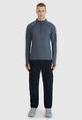Bluza Męska Trekkingowa 4F Szybkoschnąca Sportowa Antrcyt 4FWSS25TFSWM493