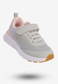 Buty Sportowe Dla Dziewczynki Dziecięce Na Rzepy American Club Szare ES129/23