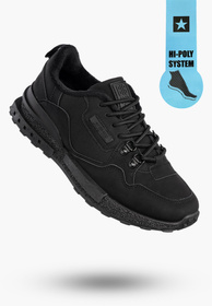 Buty Męskie BIG STAR Sportowe Ocieplane Czarne Sneakersy SS174411