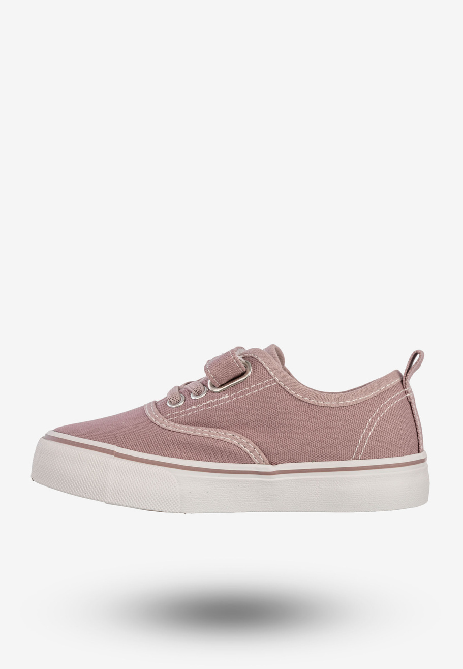 Tenisówki Dziecięce Na Rzepy Buty Sportowe Trampki Pastelowy Fiolet Apawwa RC360P