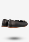 Baleriny Damskie Skórzane Buty Eleganckie Filippo Czarne DP6856/25BK