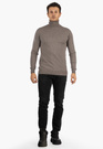Golf Męski Slim Fit Szary