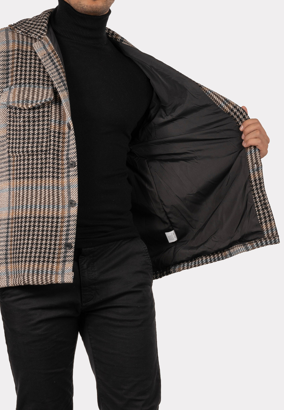 Kurtka Męska Bluza rozpinana OVERSIZE z kołnierzem K-9-2024