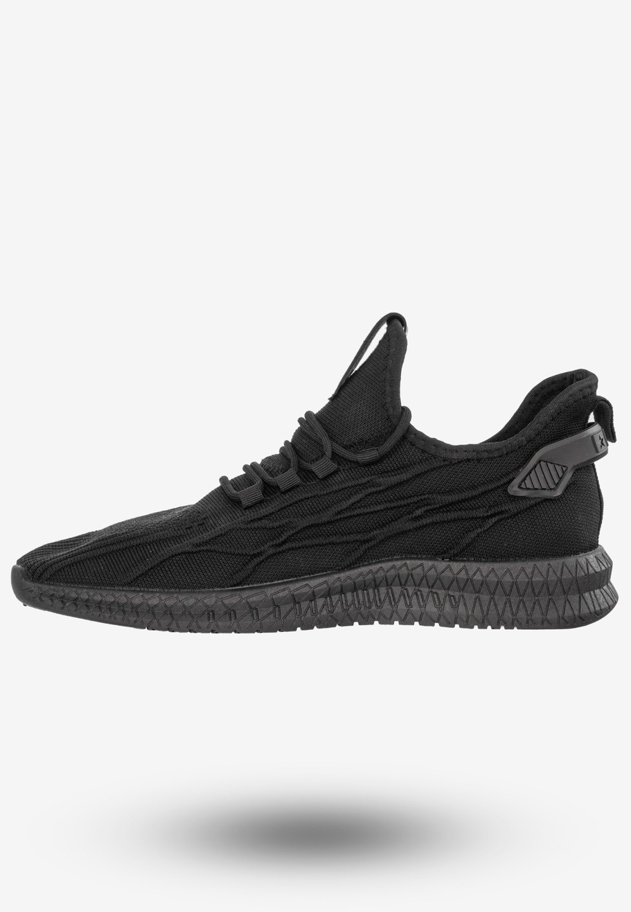 Sneakersy Męskie Buty Wsuwane Sportowe BIG STAR Czarne LL174336