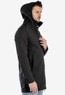 Kurtka Męska Przejściowa Softshell Czarna Frilivin DL079-1